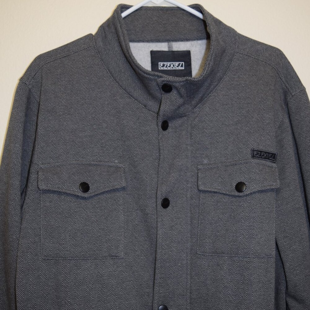 Fleece Lined Herringbone Jacket - image 2